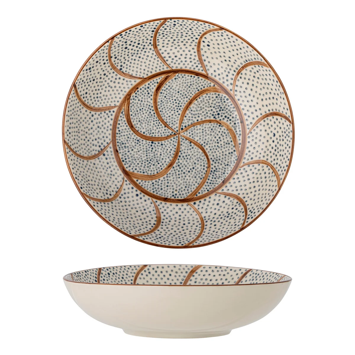 Bloomingville - Heikki Schale, Ø 32 cm, braun
