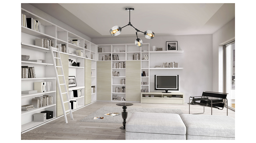 Lampa sufitowa Boston 3-punktowa metalowa czarna