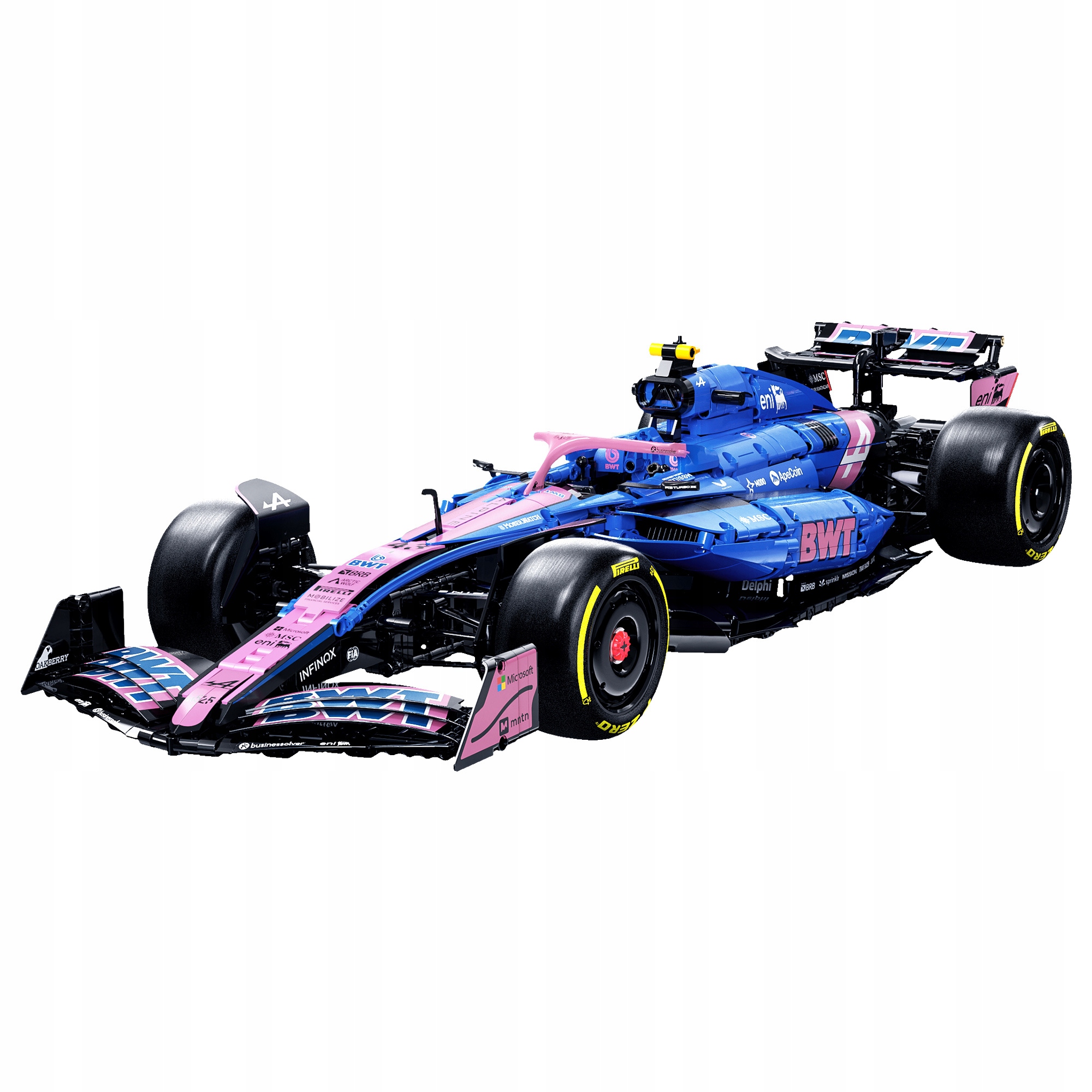 KLOCKI CADA BWT ALPINE F1 TEAM 1:8 BOLID A525 SEZON 2025 2173 EL. FORMUŁA 1