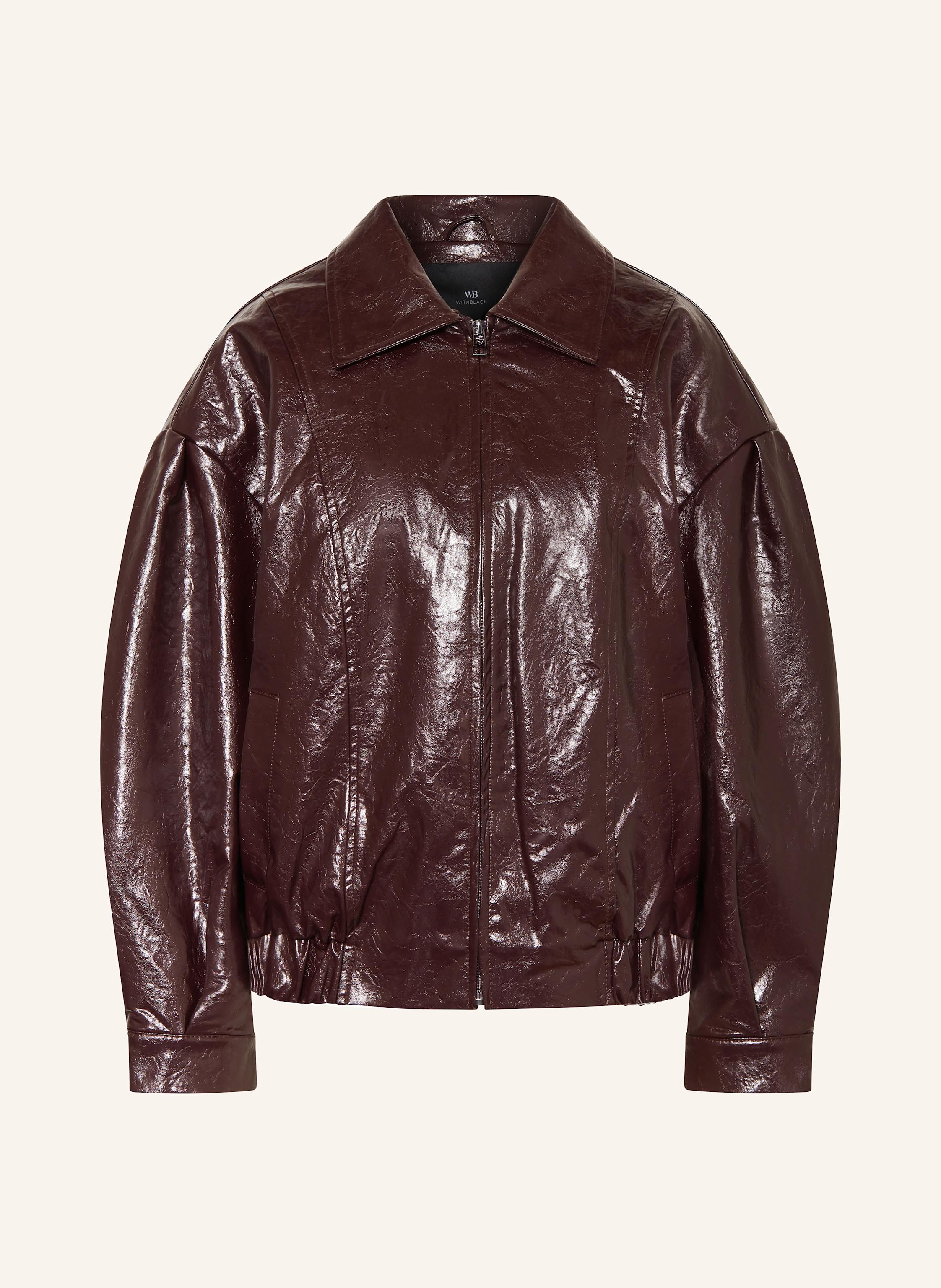 WITHBLACK Blouson GILIAN in Lederoptik