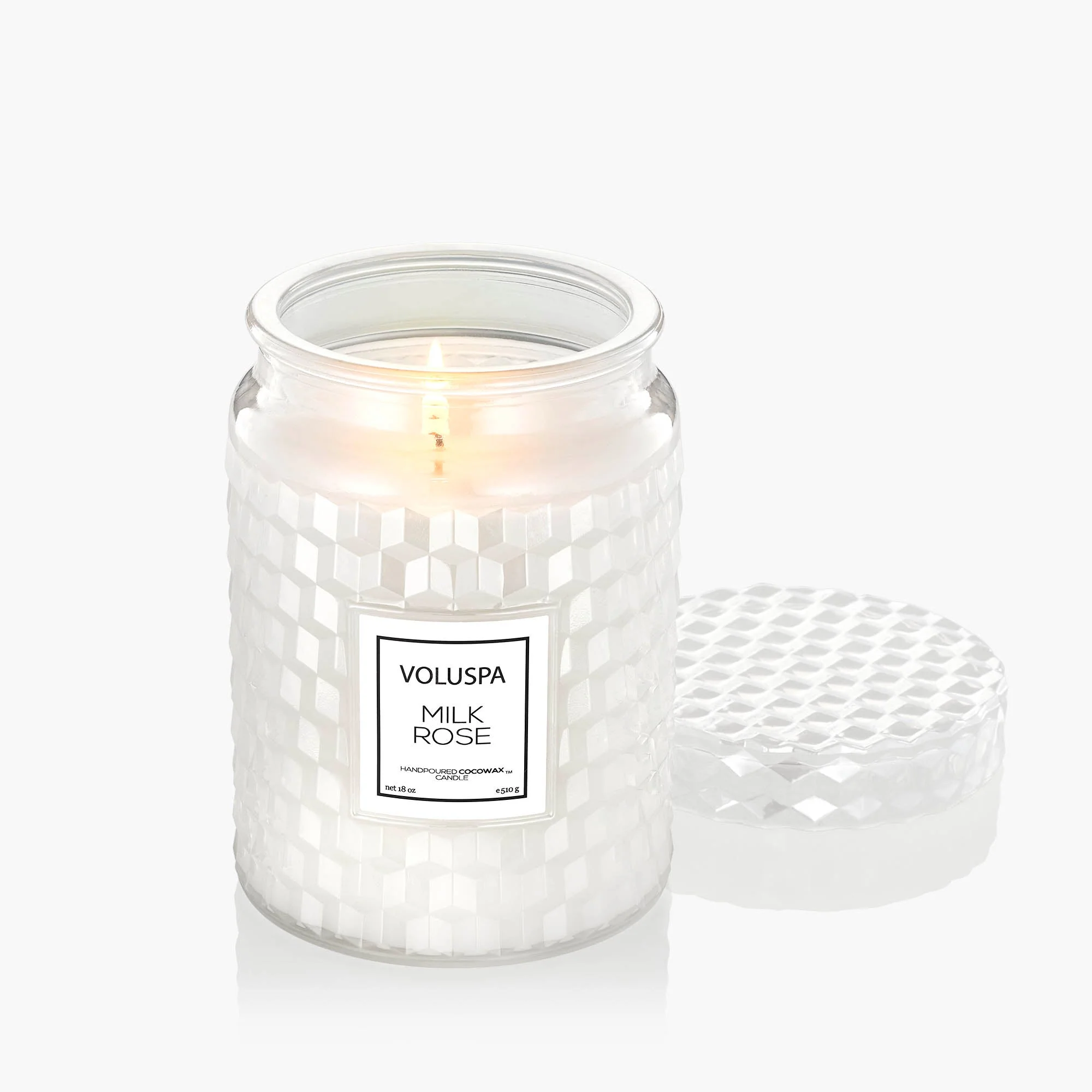 Milk Rose - Large Jar Candle