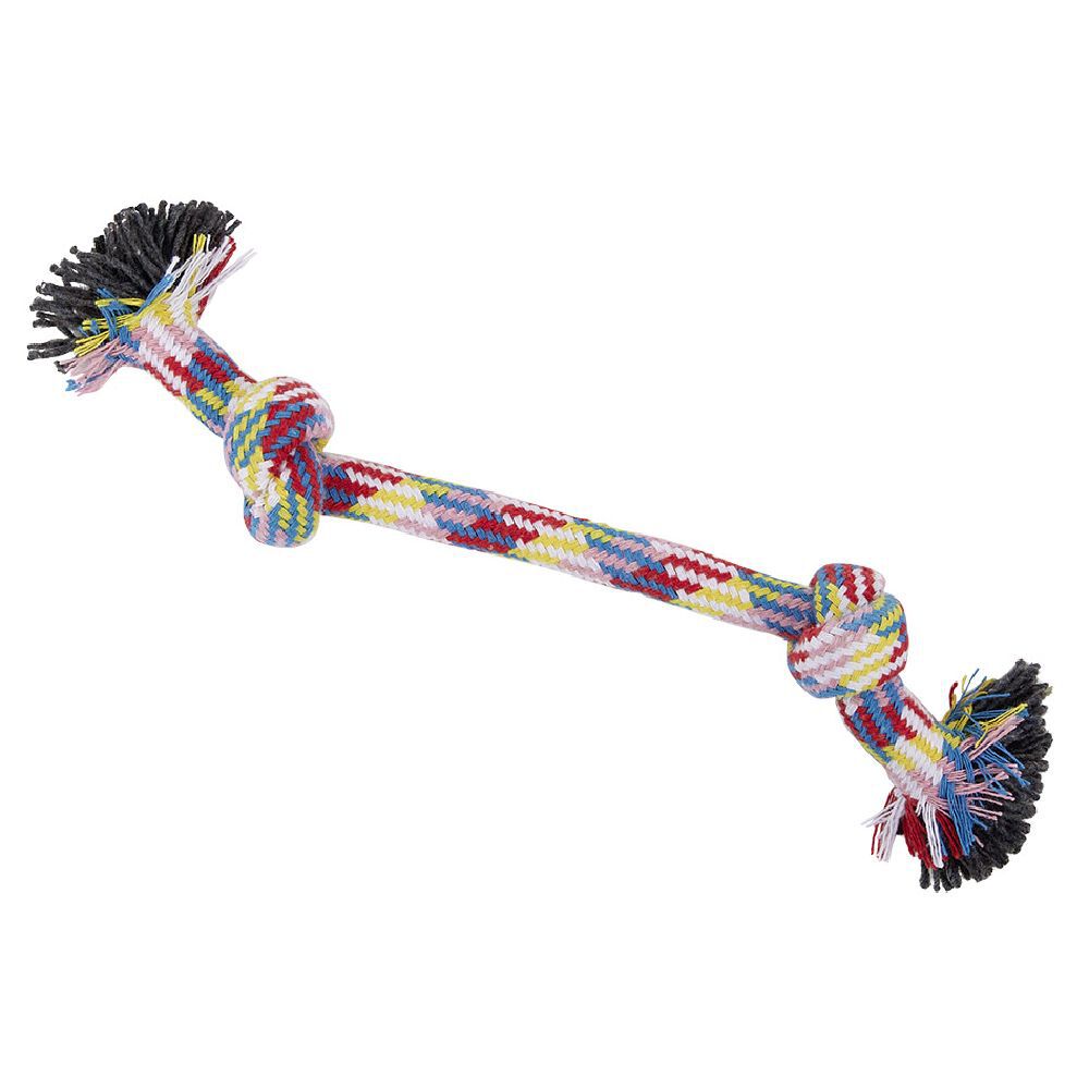 Jouet pour chien Corde à 2 noeuds L.28 cm