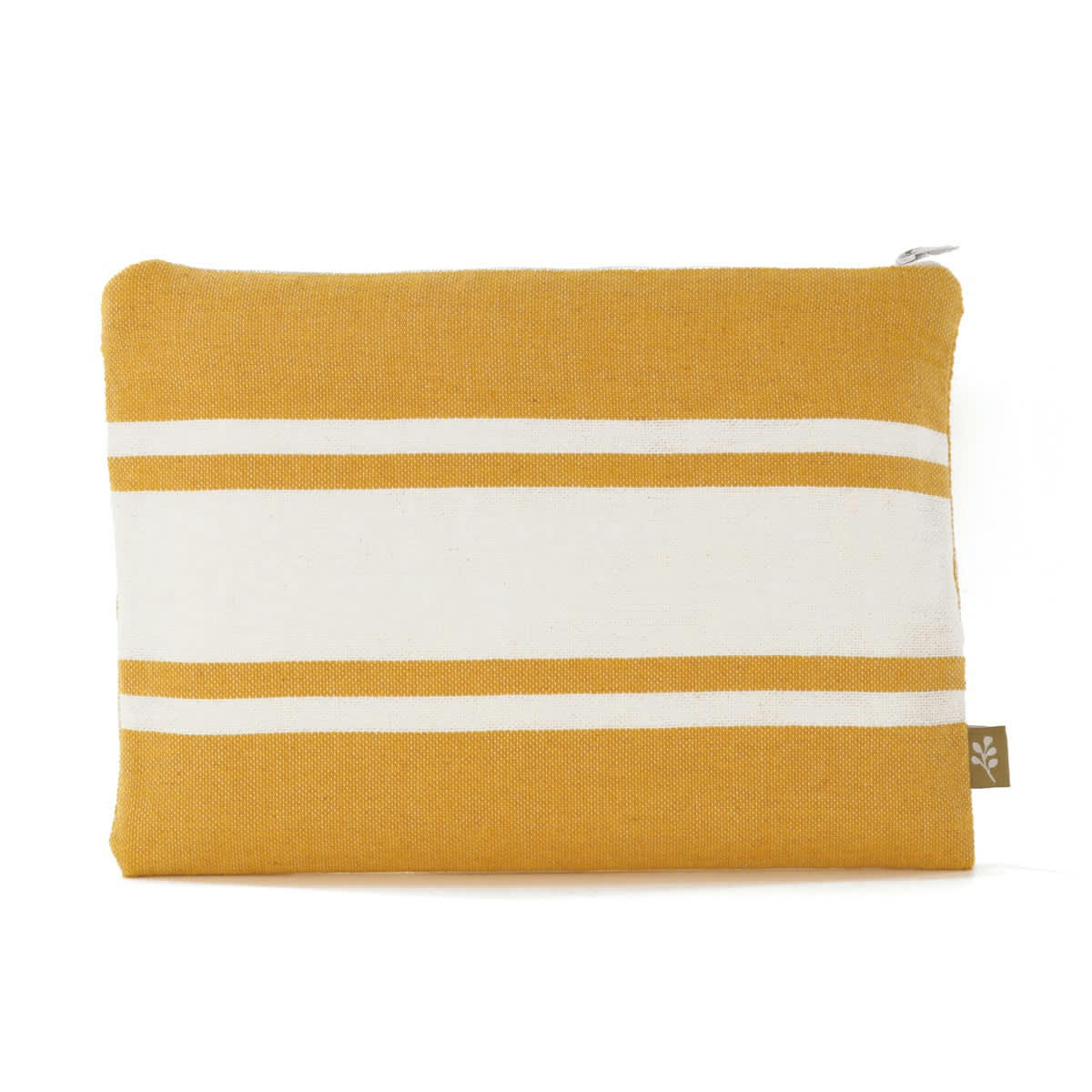 ST TROPEZ - Pochette de plage coton  18x24 miel