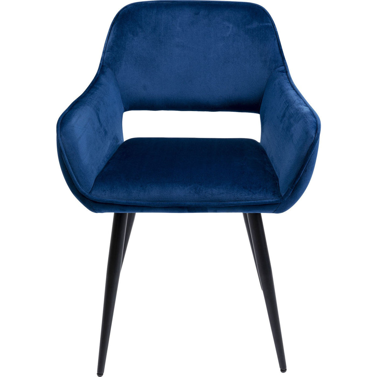 Kare Design Stoel met armleuningen San Francisco blauw