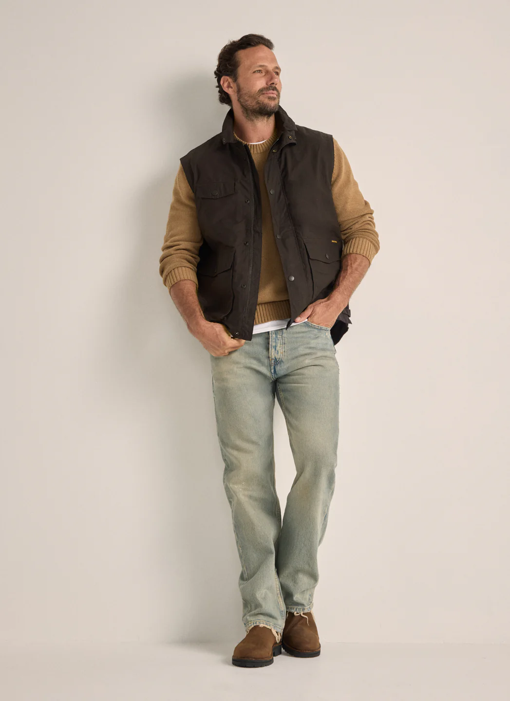 Men's Light Weight Jumbuck Vest