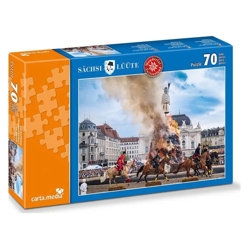 Puzzle 70-teilig Sächsilüüte Zürich