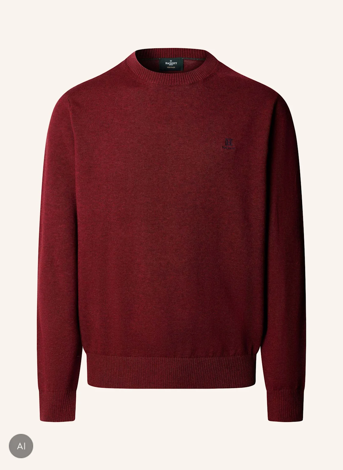 HACKETT LONDON Pullover HRTG COTTON H CREW