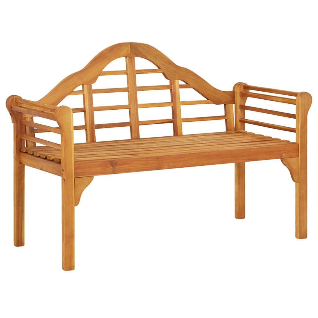 Ławka ogrodowa Brąz 125 x 56 x 87.5 cm Drewno vidaXL