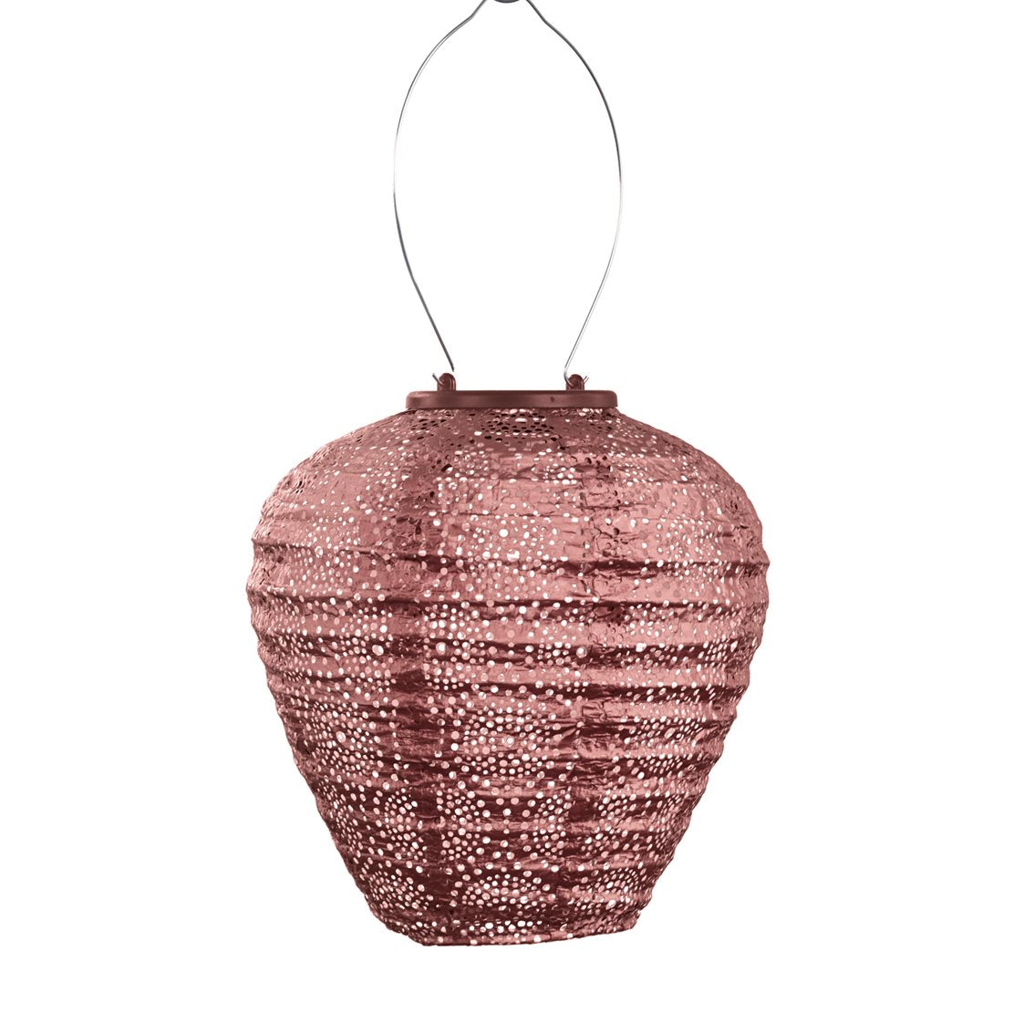 Lumiz solar lampion - occult balloon - 20 cm - koper