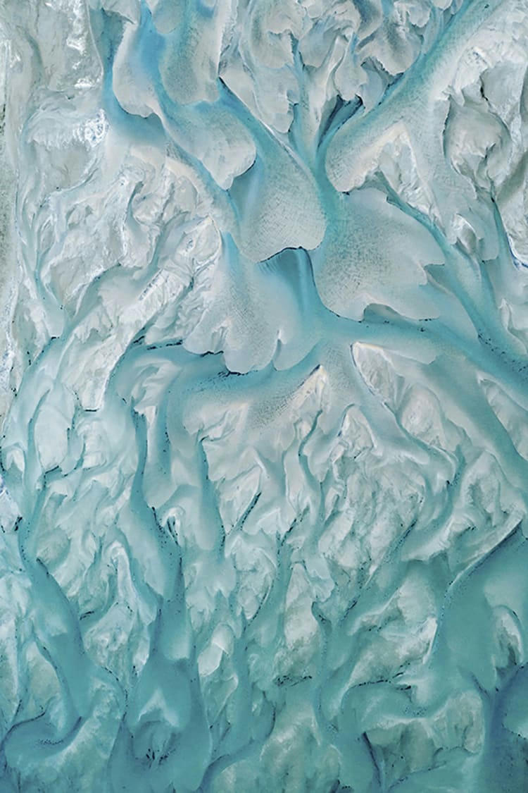 CAUCHEMAR BLEU - Photographie d'art d'Hugo Grandcolas  40x60 cm sur plexi