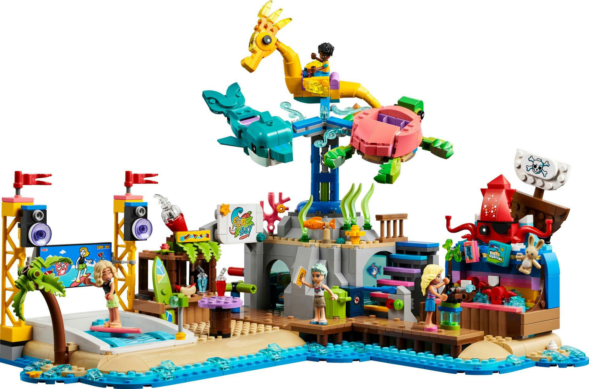 LEGO® Friends Beach Amusement Park Building Set, Ages 12+