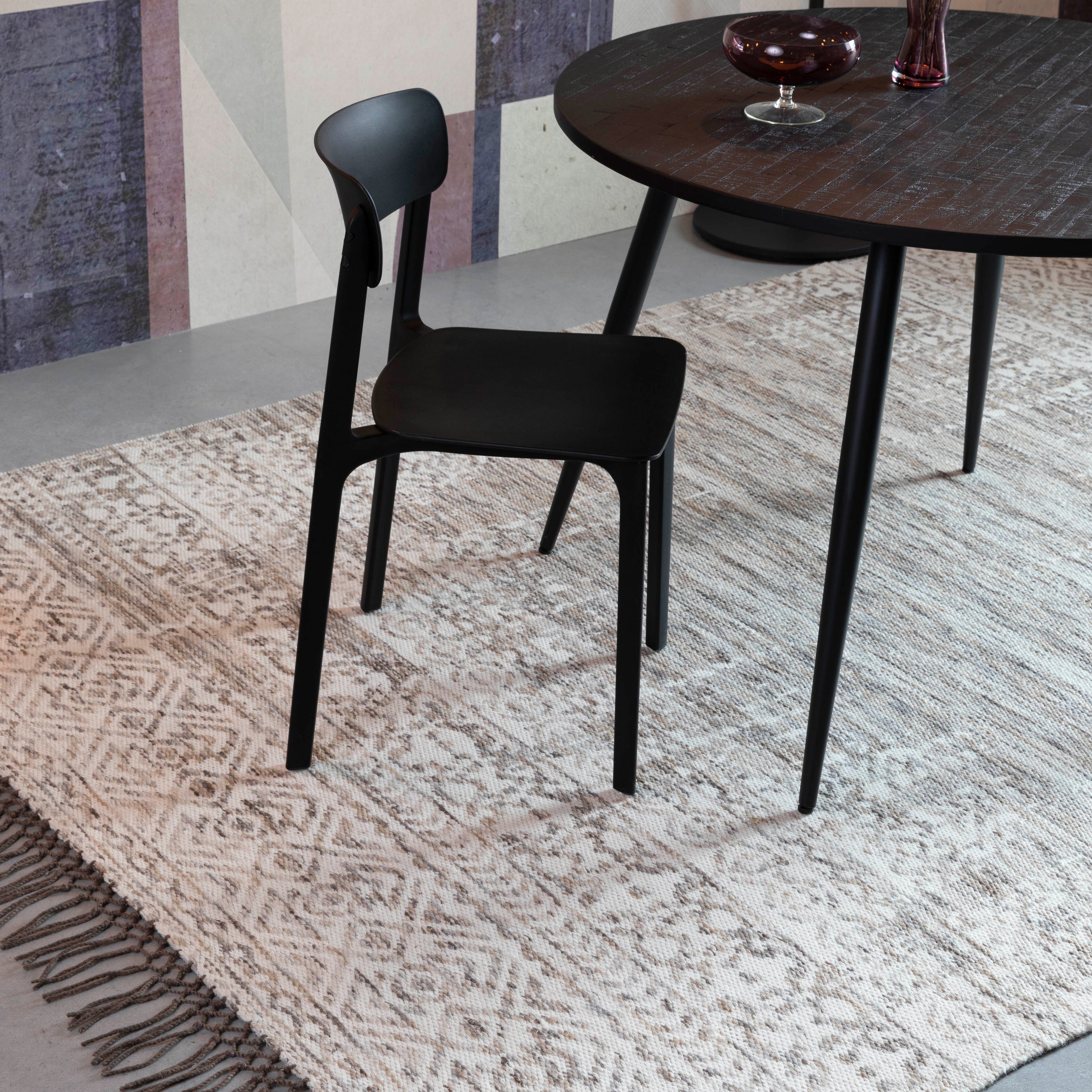 by fonQ basic Soren Eetkamerstoel - Zwart