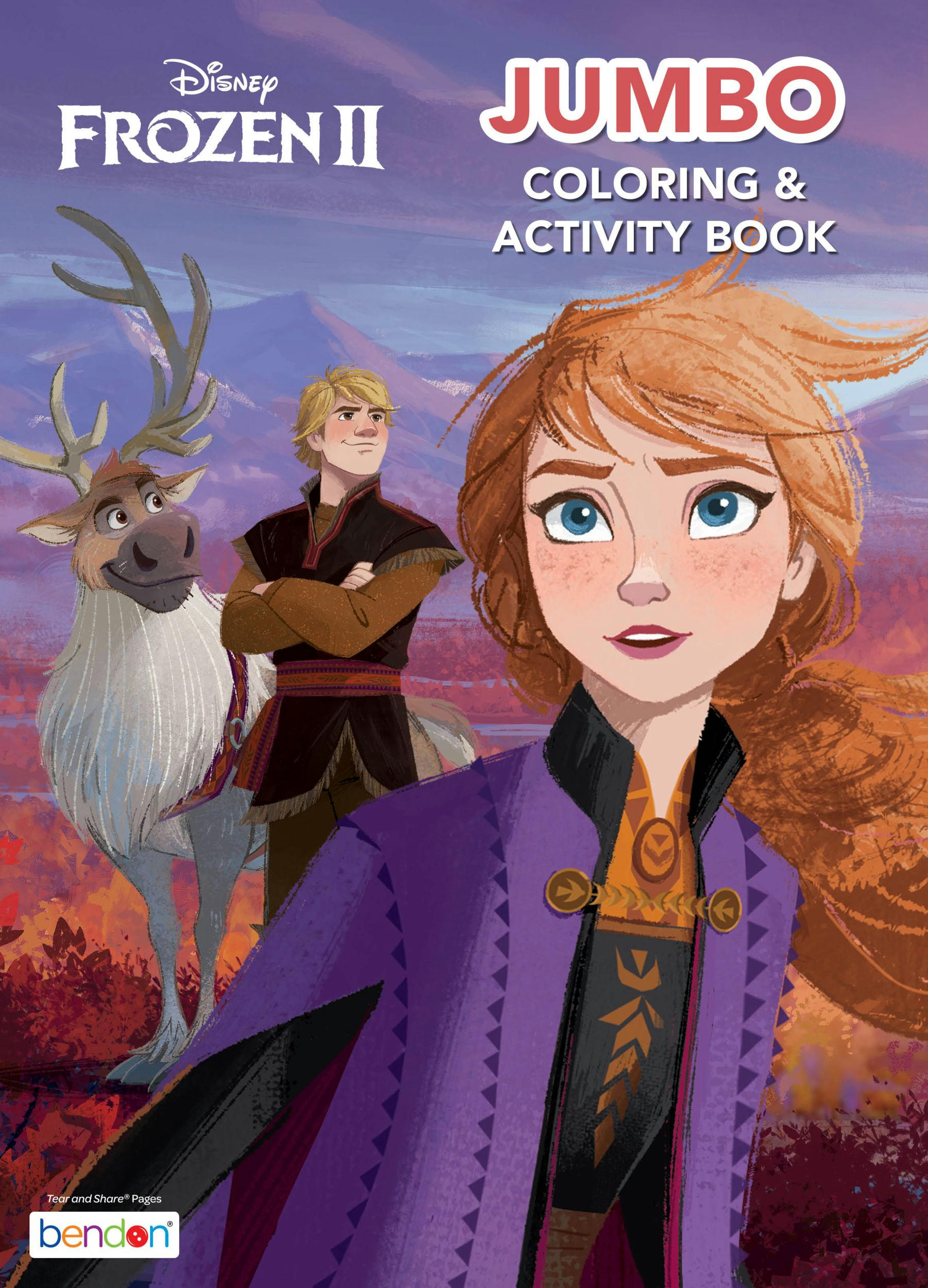 Frozen 2 Colouring Activity Book