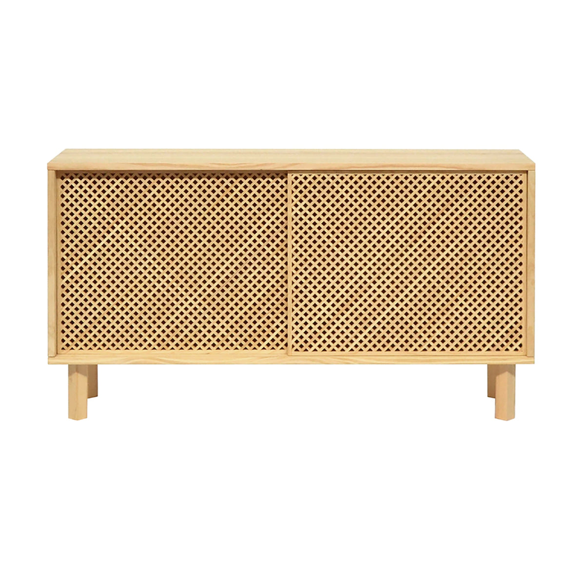 Naan Furniture Dressoir Granadella - Natuurlijk grenen gelakt - 120 cm - 2 deuren
