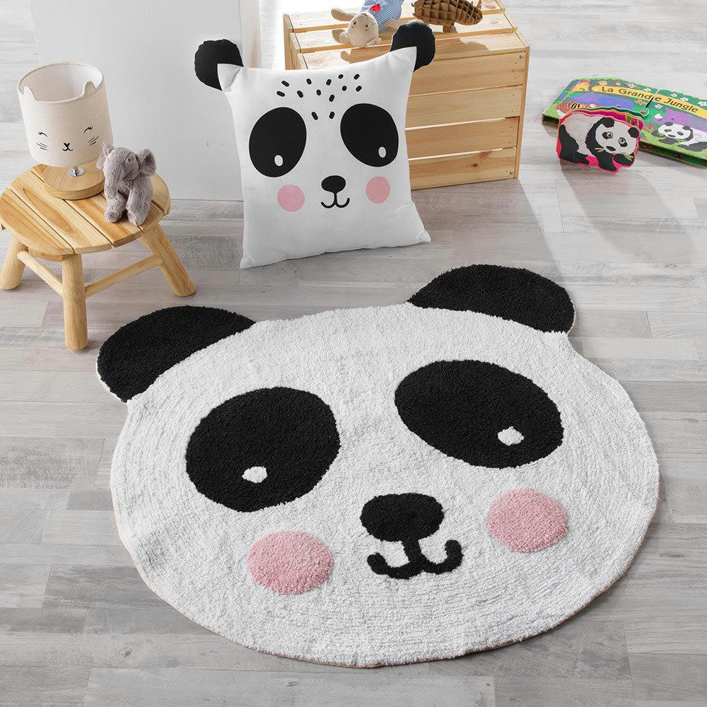 PETIT PANDA - Coussin coton 40x40cm