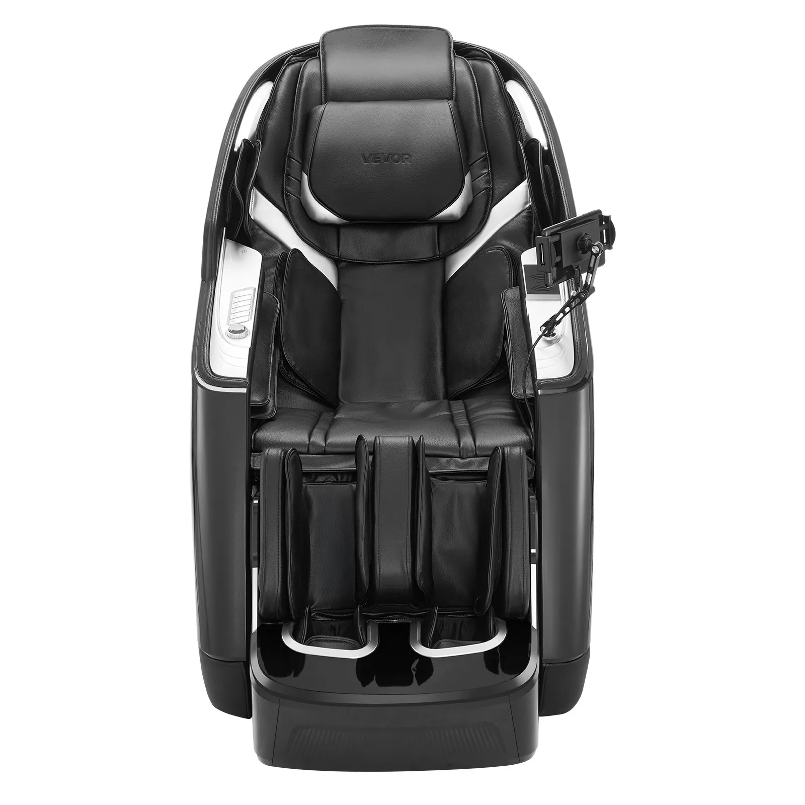 Fotel masujący 4D 3D SL podgrzewanie stretch AI premium czarny