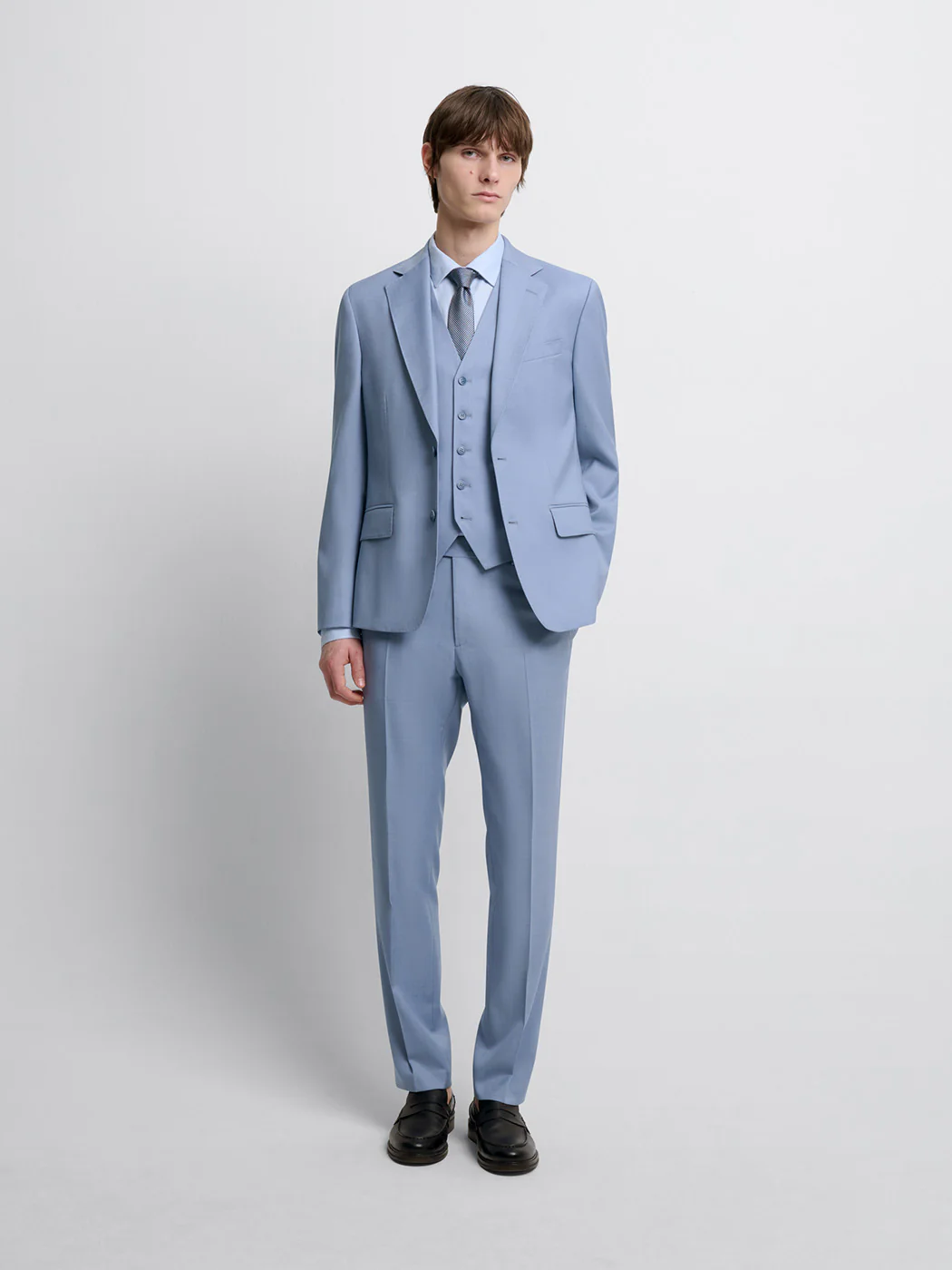 Gilet de costume en laine