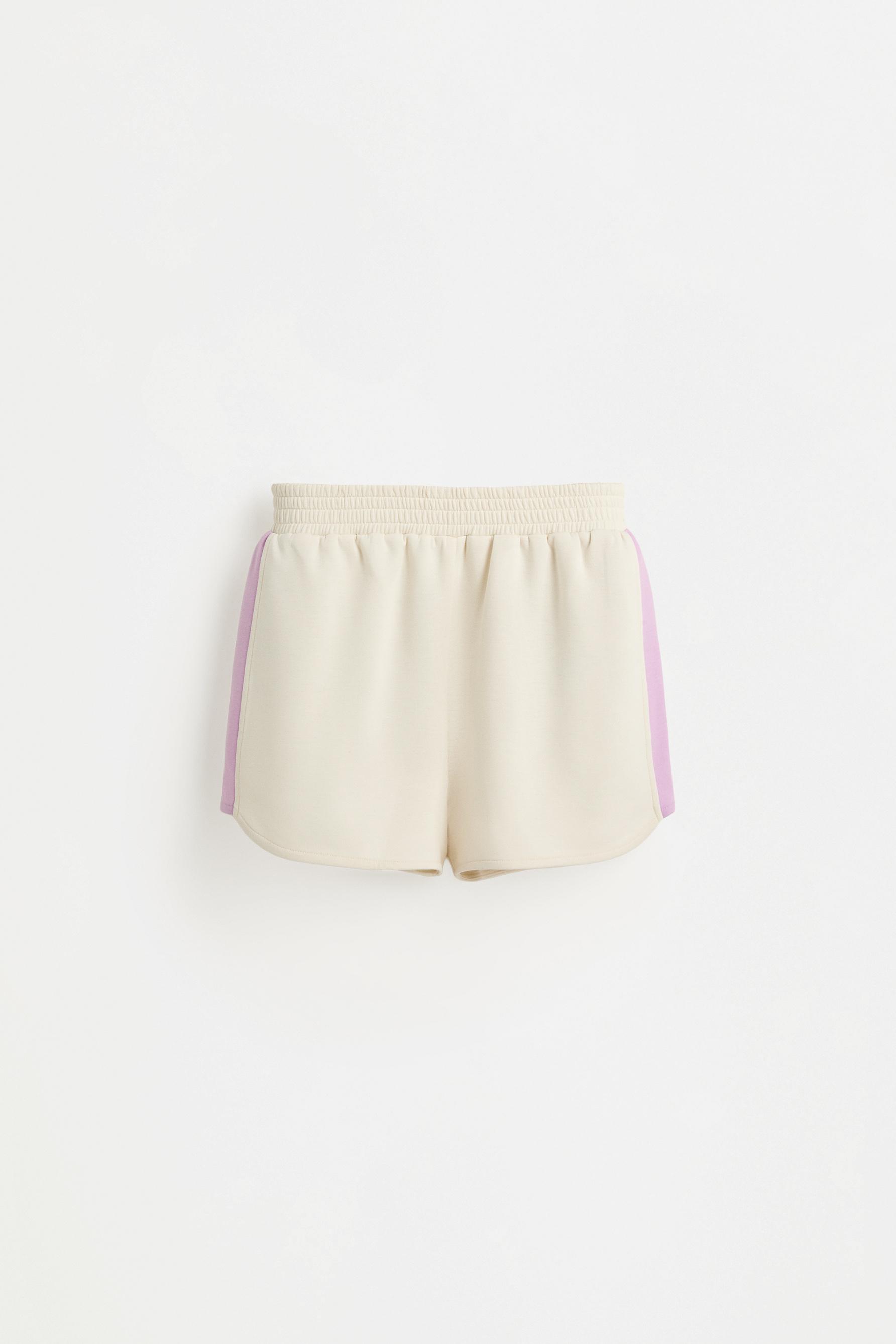Short deportivo felpa fluida
