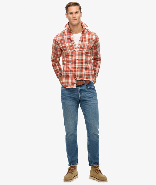 Organic Cotton Vintage Check Shirt
