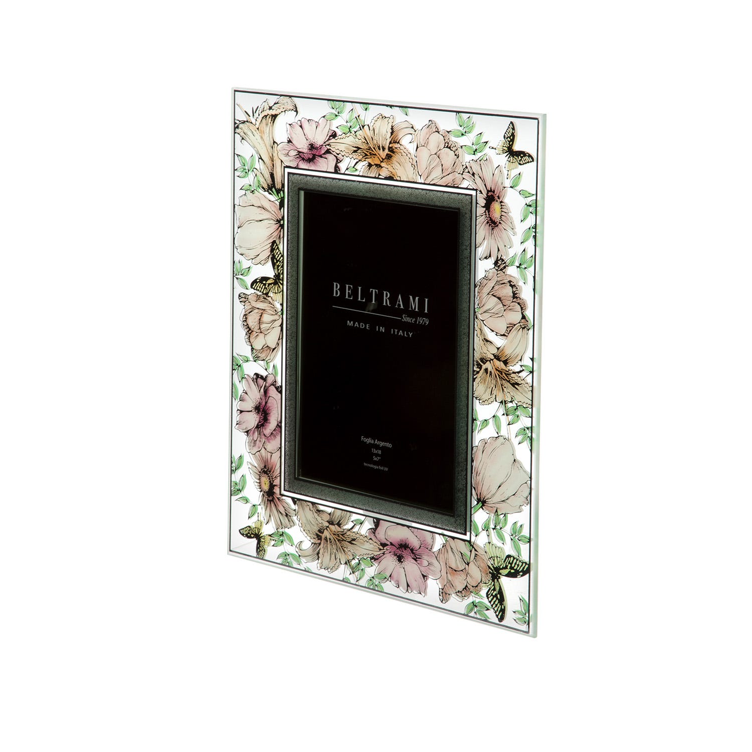 Portafoto vintage foto 13x18 cm Beltrami con argento Miro Silver