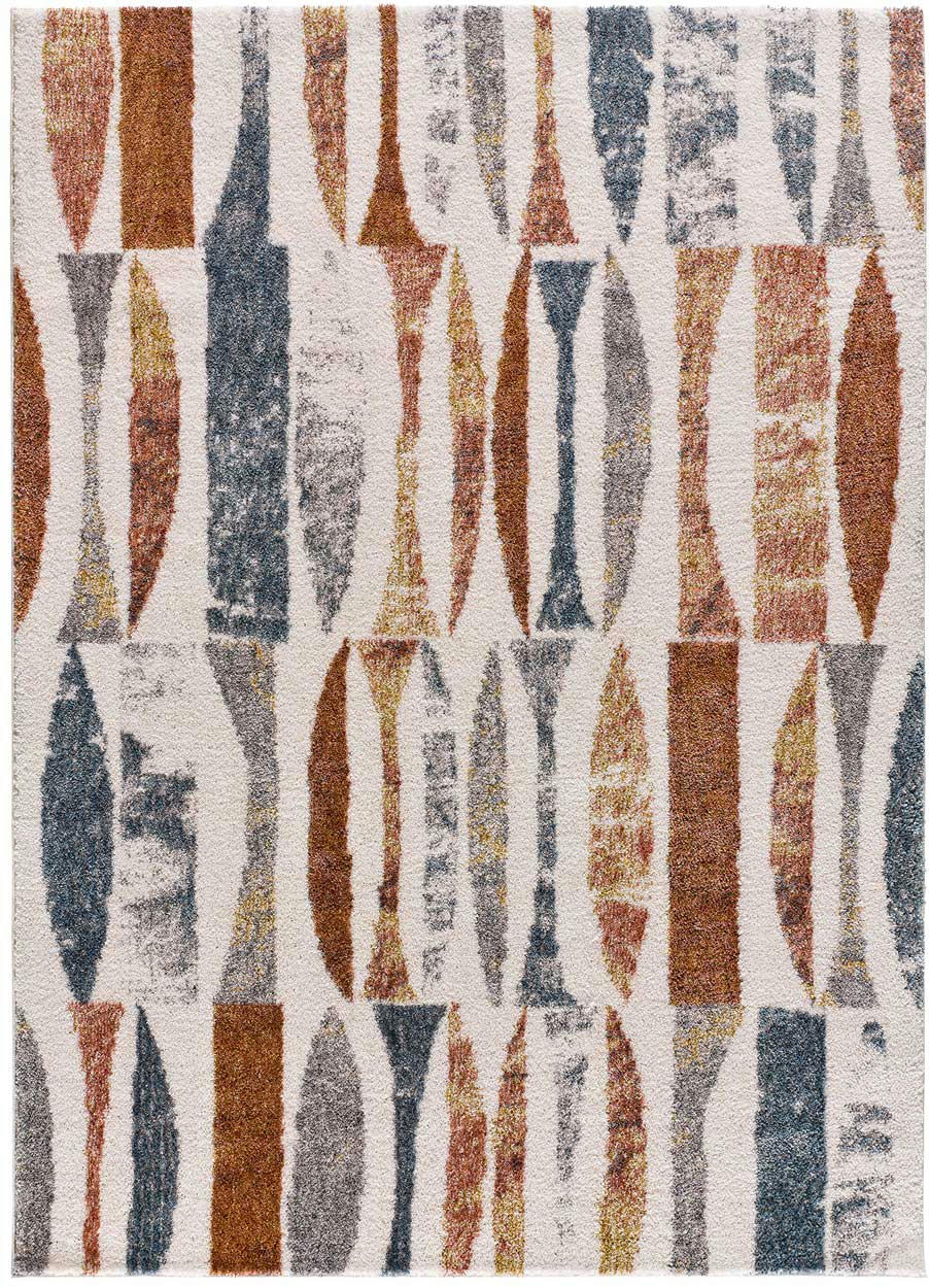 PICASSO - Tapis multicolore d'inspiration ethnique, 80X150 cm