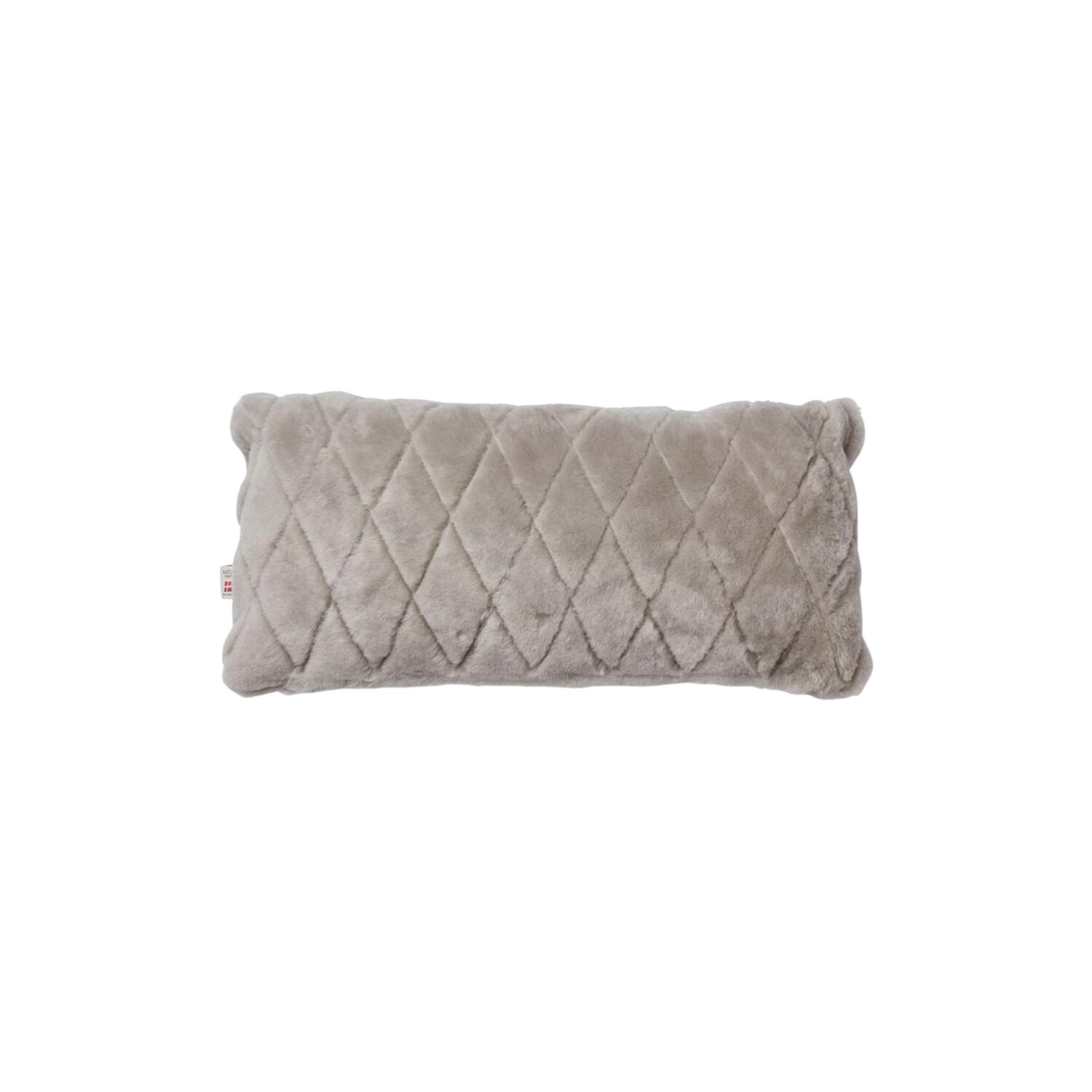 Leaf&nbsp;pude, silver grey
