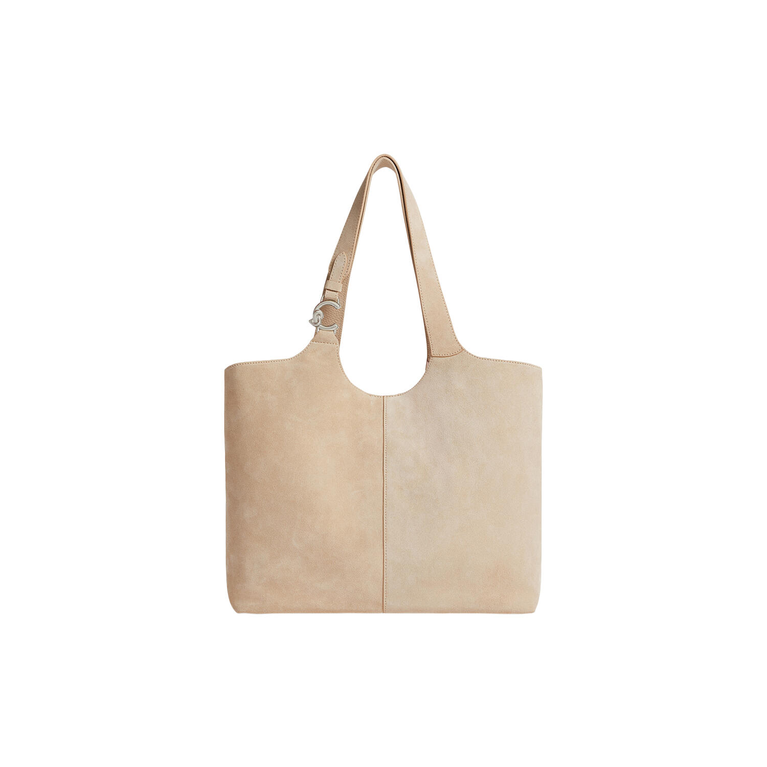 COCCINELLE C-EASY SUEDE, sandshel/sandsh