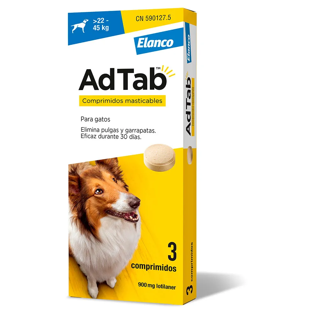 Adtab 3 Comp dog supplement 900mg 22-45kg