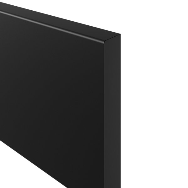 Bandeau de four Garcinia noir mat l. 59,7 x H. 11,5 cm GoodHome