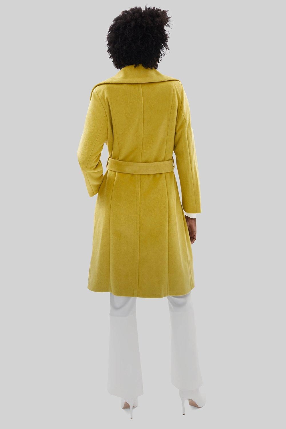 James Lakeland Large Collar Belted Coat