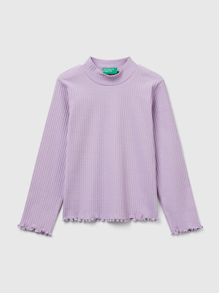 Slim fit stretch cotton t-shirt