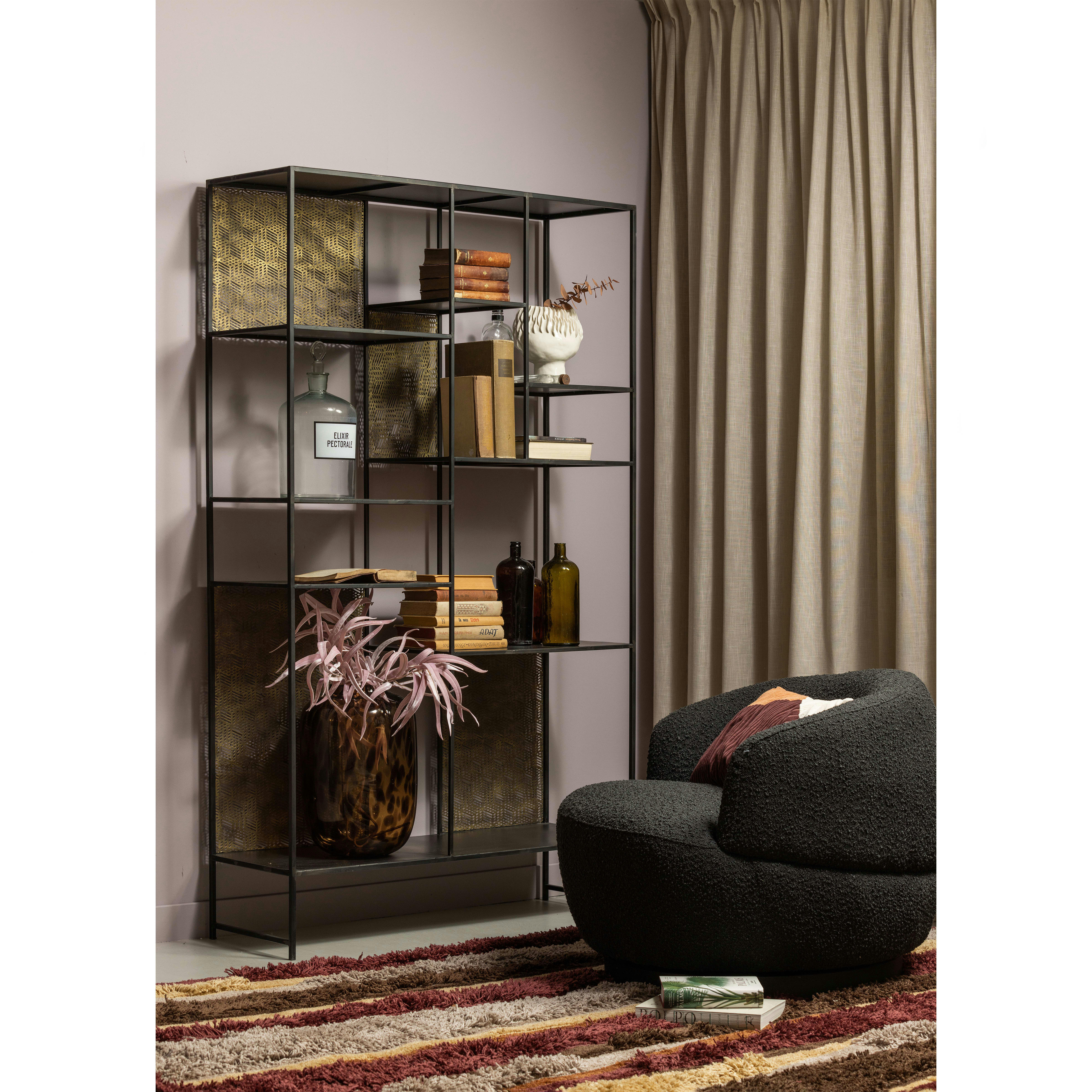 LANDSCAPE - Tapis rectangulaire paysage rayé multicolore 170x240