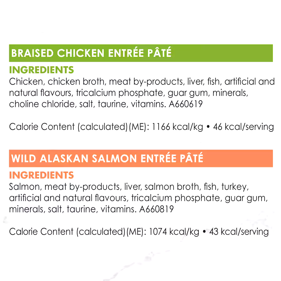 Fancy Feast Petites Pâté Collection Wet Cat Food Variety Pack, 12-pk