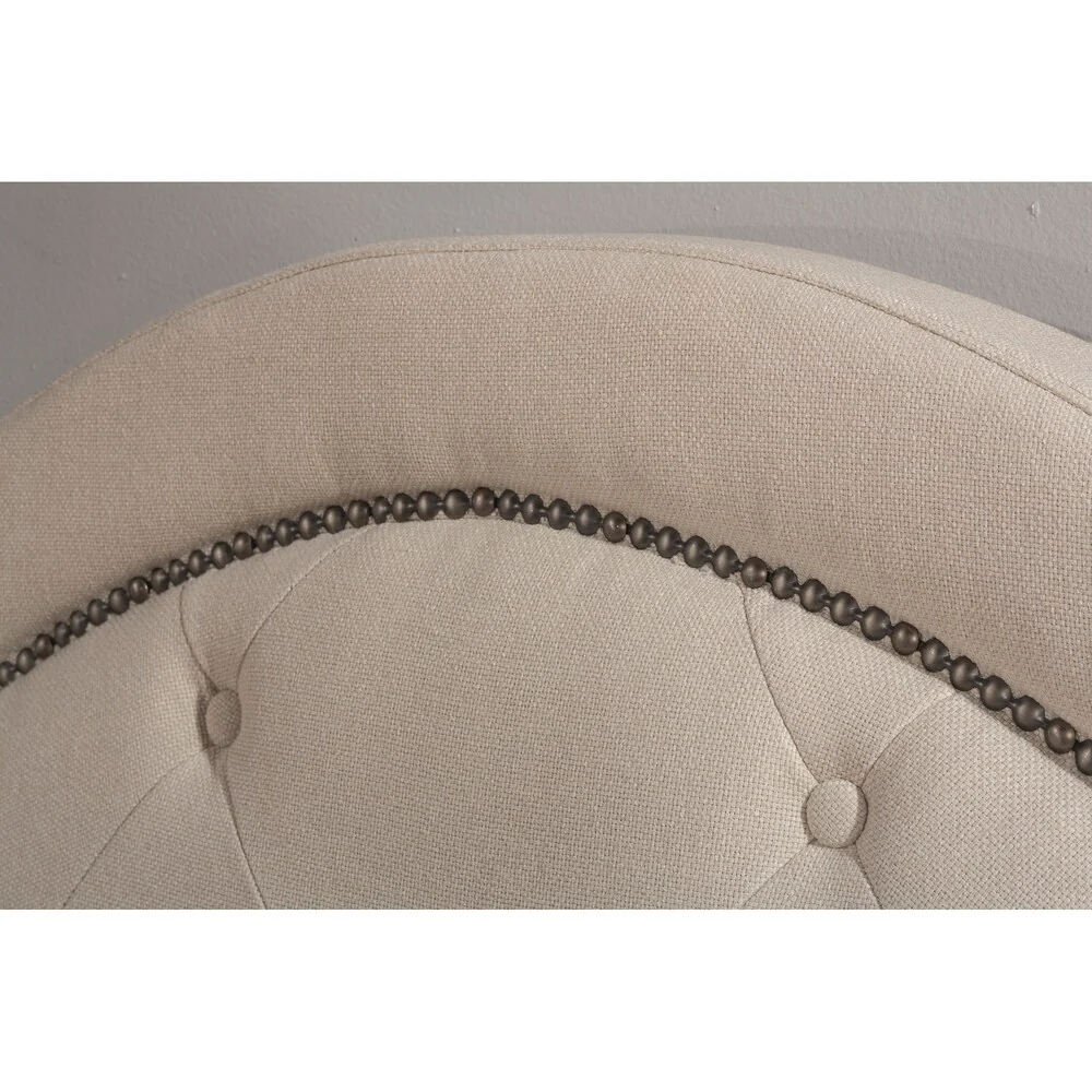 Belize Headboard - Queen - Headboard Frame Included - Natural Fabric