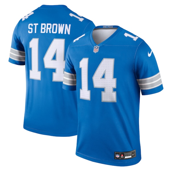 Amon-Ra St. Brown Detroit Lions Nike Legend Jersey - Blue