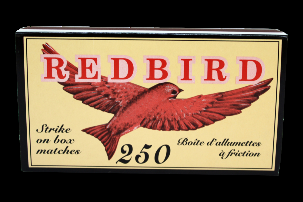 Red Bird Strike On Box Wooden Matches, 250-ct, 2-pk