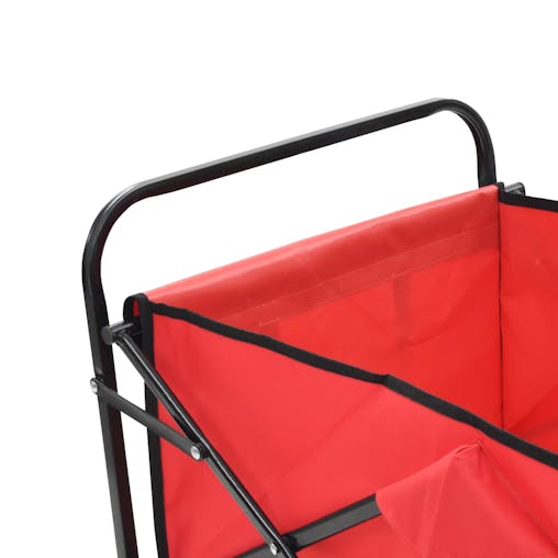 NNEVL Folding Hand Trolley Steel Red