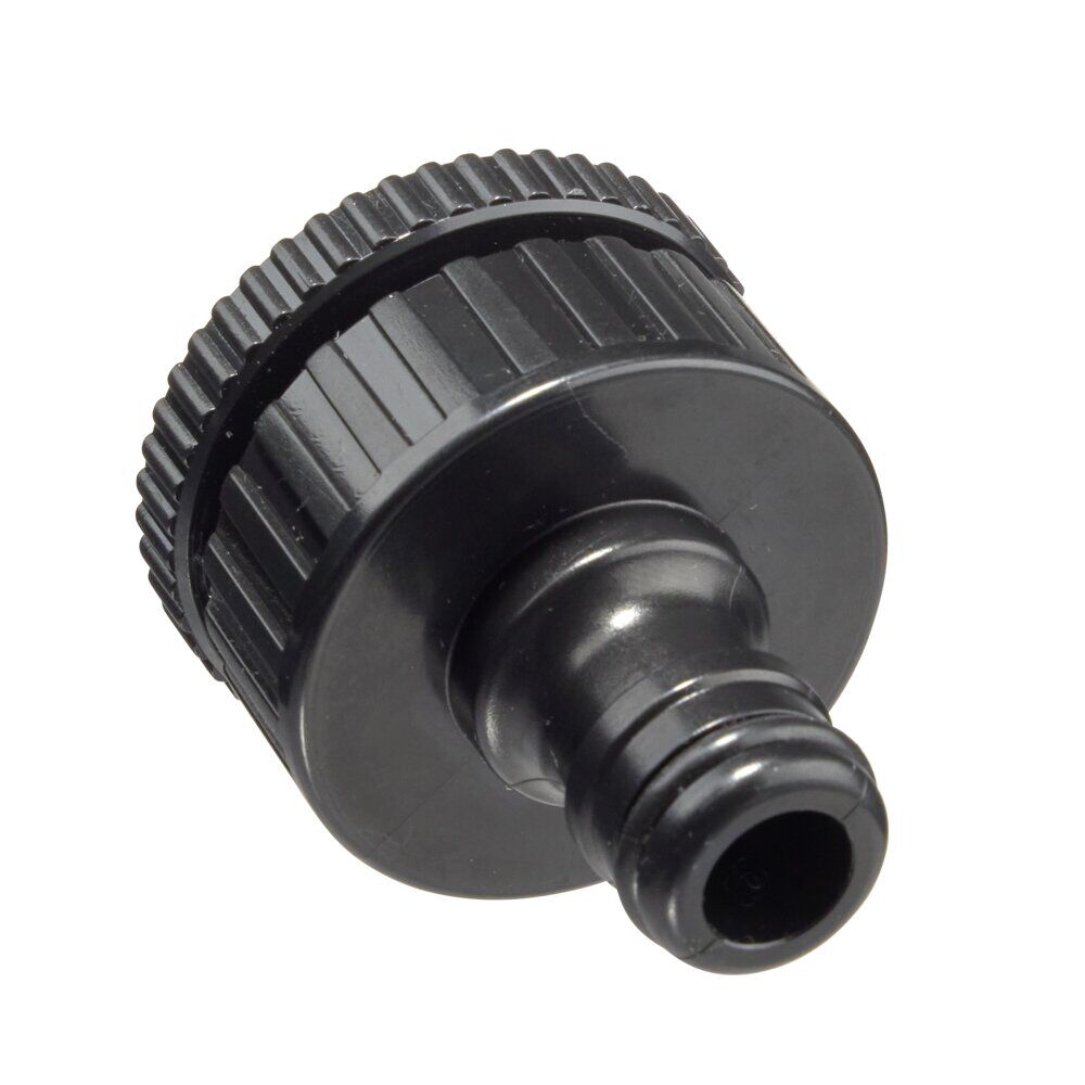 Raccord tuyau plastique noir Black&Decker Ø4xH4,8cm