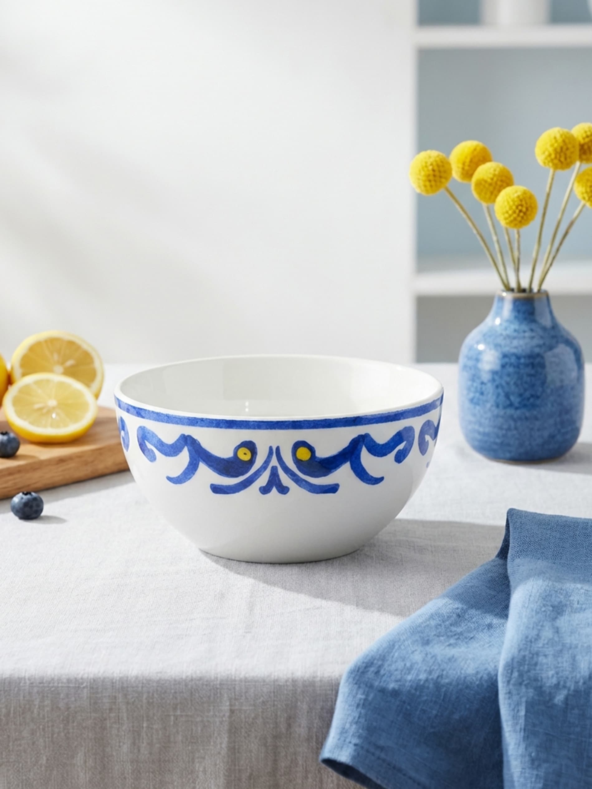 Ceramiczna miska z nadrukiem
