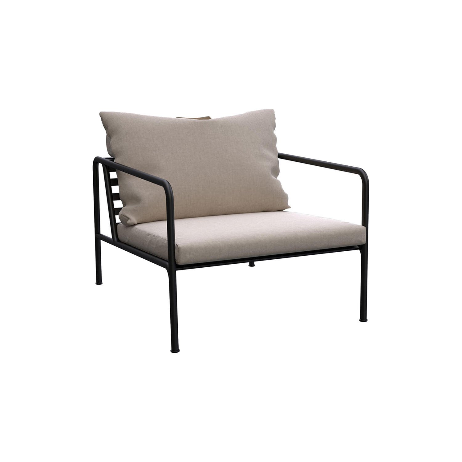 AVON loungestol, ash/black