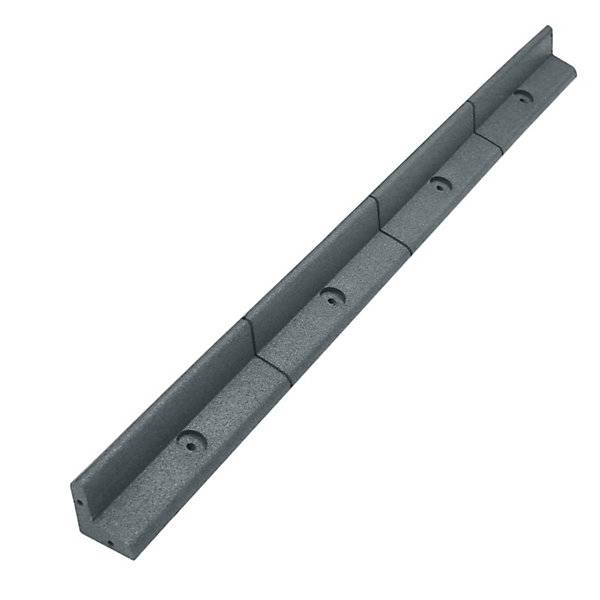 Bordures de Pelouse Flexibles 1.2m Gris x 20