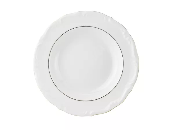Komplet talerzy na 6 osób (18 el) Chodzież - Maria Teresa ZŁOTA LINIA B014
