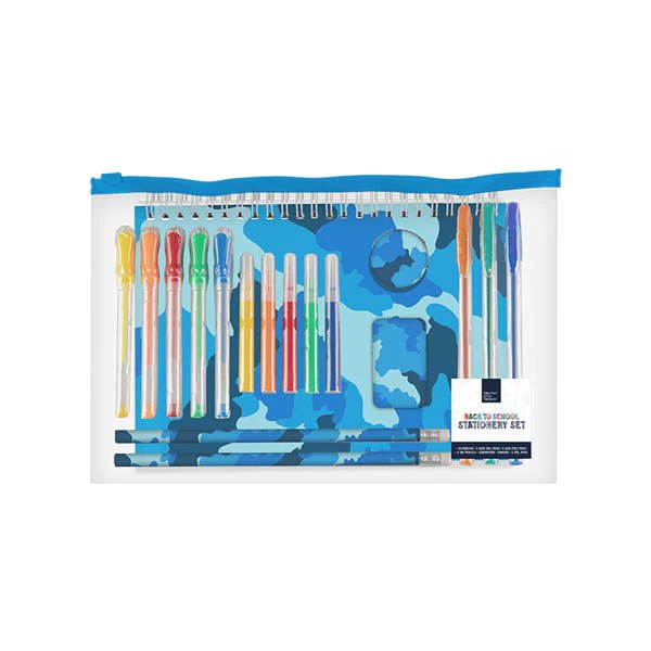 BOYS BACK TO SCHOOL STATIONERY SET 18 PacK