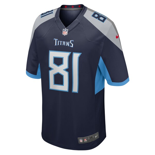 Josh Whyle Tennessee Titans Nike Team Game Jersey -  Navy