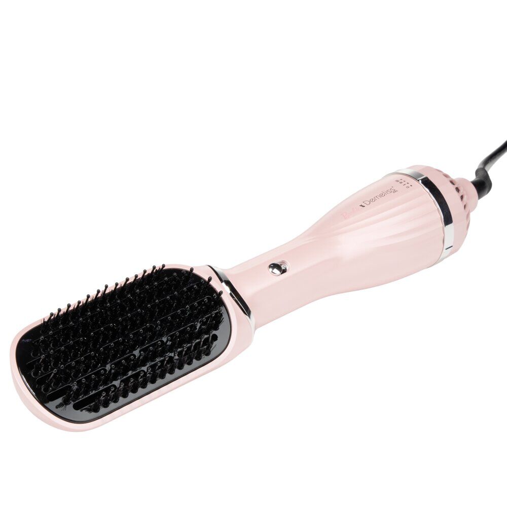 Brosse soufflante céramique et plastique rose L25cm