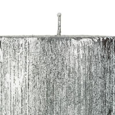 Świeca okrągła w gwiazdki, rozmiar L, 12 cm