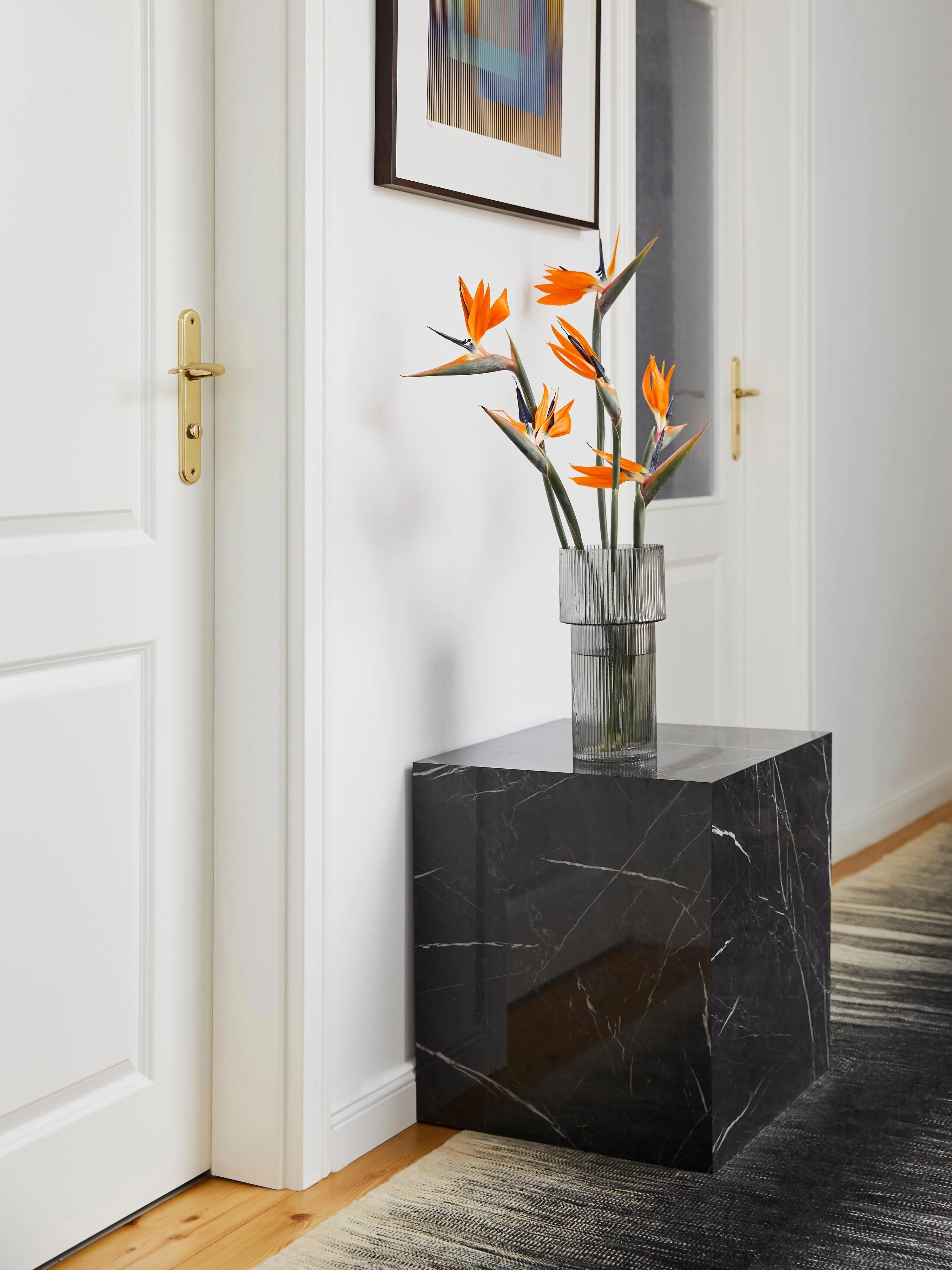 Beistelltisch Lesley in Marmor-Optik