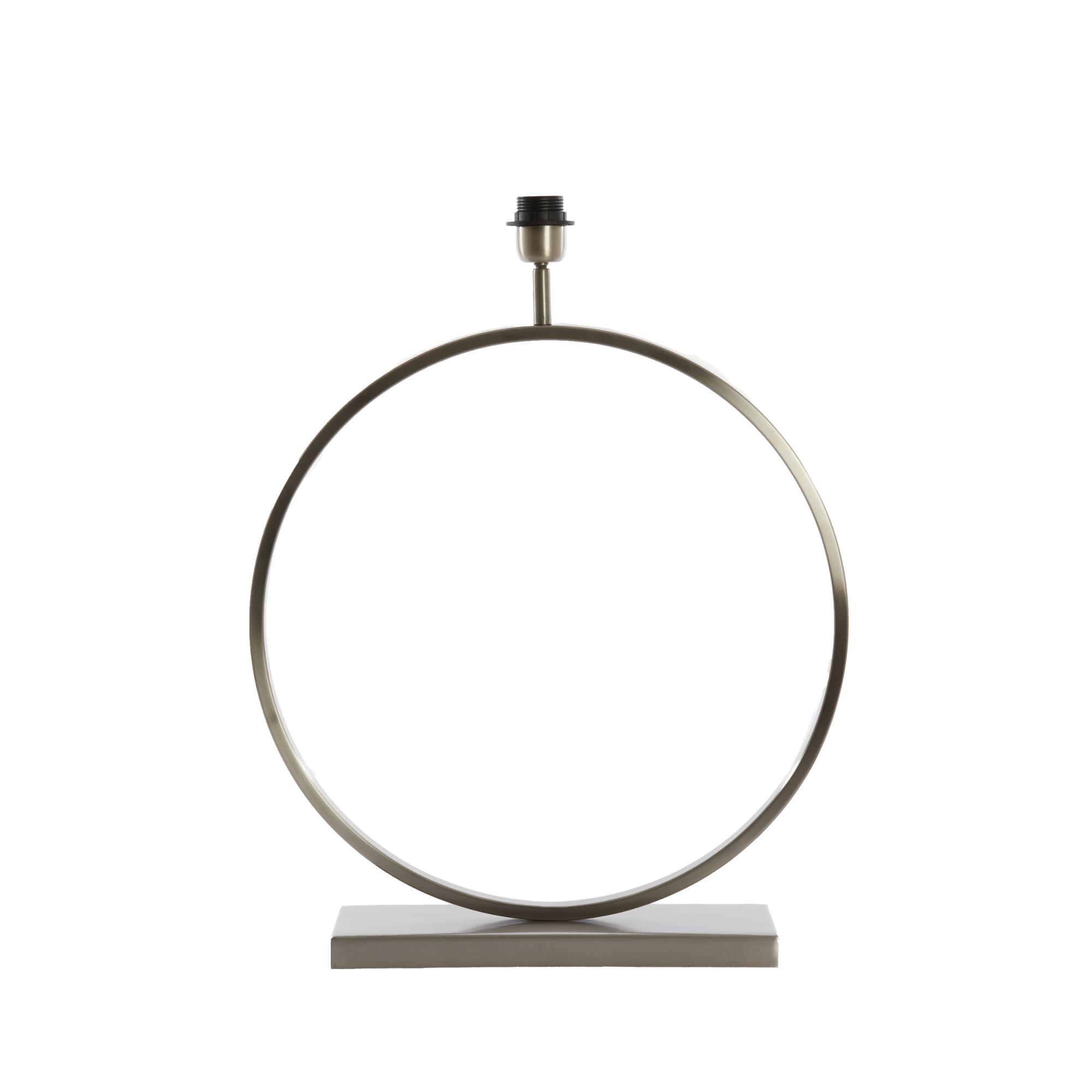 Light & Living lampvoet Liva - zilver - 50x15x62cm