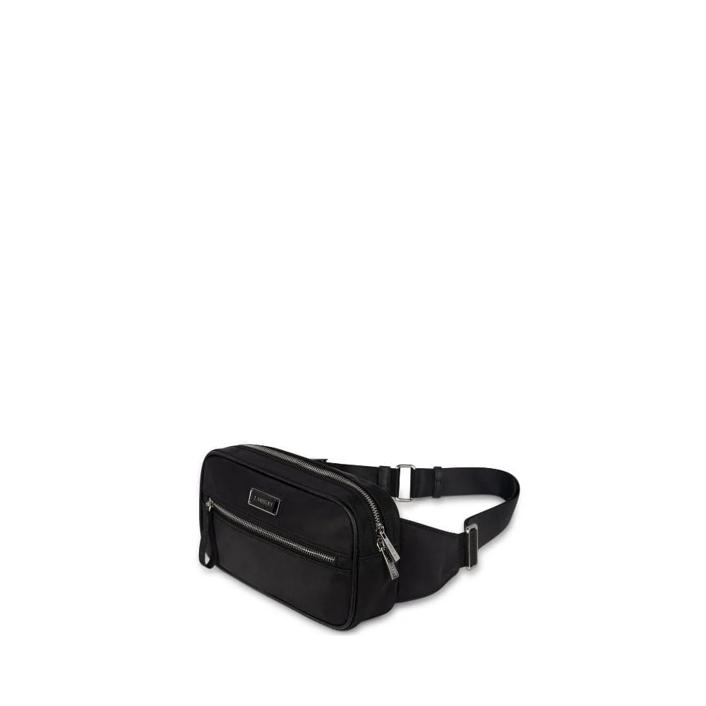 The Jessie - Black Nylon Fanny Pack