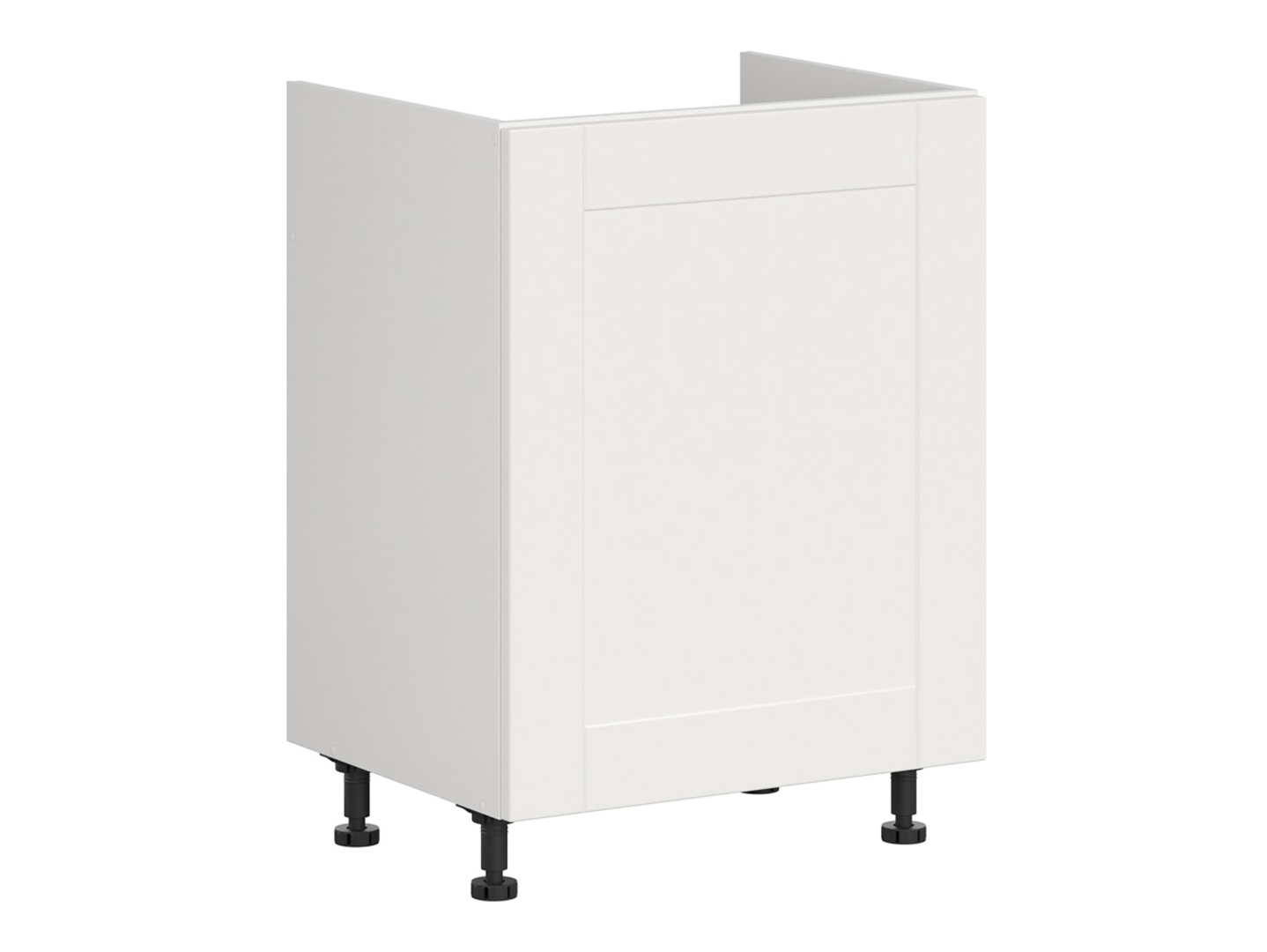 Szafka kuchenna pod zlewozmywak Edan 60 cm prawa biały canadian